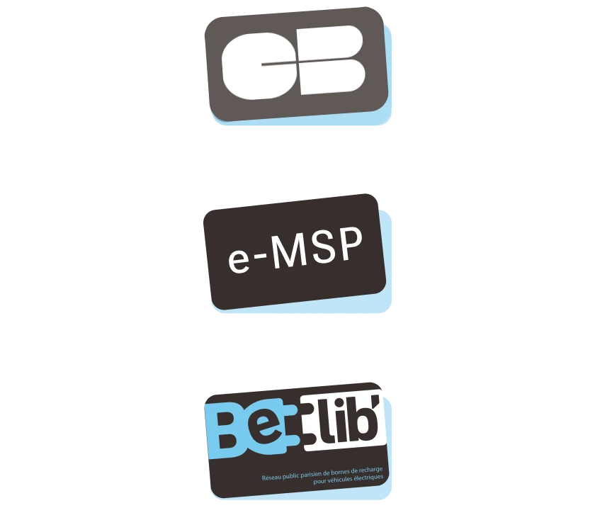 Belib, Carte bancaire, E-MSP